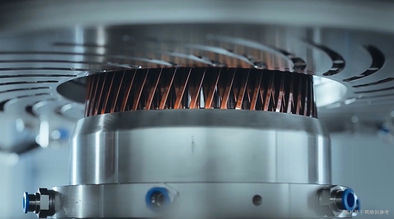 扁线电机定子生产线 扭线网图