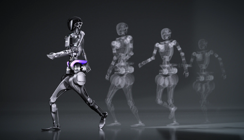 人形机器人关节运动