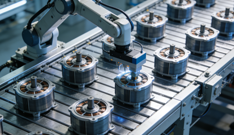 电机生产线图-AI