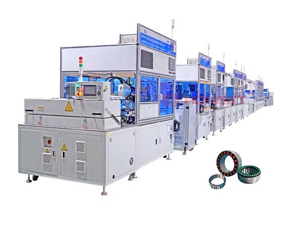 人形机器人电机自动装配生产线