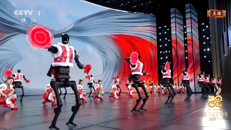 人形机器人跳舞