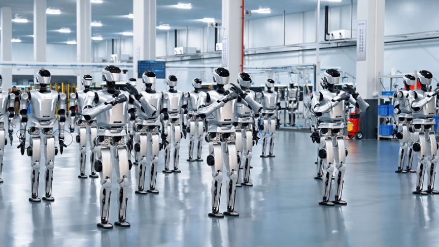 首条人形机器人量产自动化生产线成功投产了！
